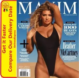 MAXIM Australia Magazine October 2024 Issue 159 Heather McCartney - Picture 1 of 5