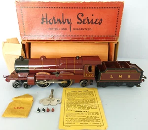 O Gauge HORNBY SERIES No. 3C Royal Scot Locomotive & Tender 6100 - Clockwork - Picture 1 of 22