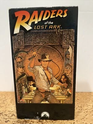 Great Condition! Raiders of the Lost Ark (VHS, 1999) Harrison Ford - Image 1 of 4