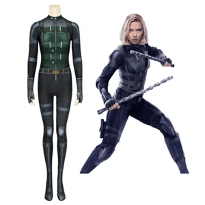 Avengers Infinity War Black Widow Cosplay Costume | Marvel Outfit - Picture 1 of 33