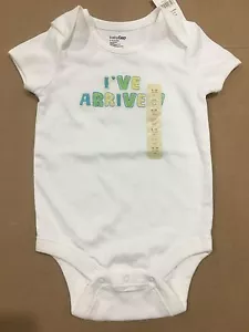 NUEVO PIJAMA BABY GAP Niño Niño NIÑAS TALLA 6-12 MESES Dormir He llegado - Imagen 1 de 1