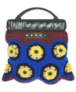 MARNI Tote Bags BrownxBluexYellowetc.(Patterned) 2200554288116 - Picture 1 of 8