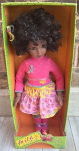 FAITH & FRIENDS FUN FAITH & FASHION Vinyl Doll 13" by Mission City Press - Picture 1 of 10