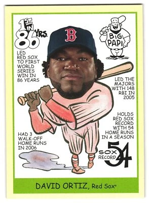 David Ortiz 2009 Upper Deck Goudey Heads Up SP #276 Foto 1 de 2