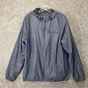Marc Anthony Men's Golf Windbreaker Jacket Gray Black Medium - Picture 1 of 14