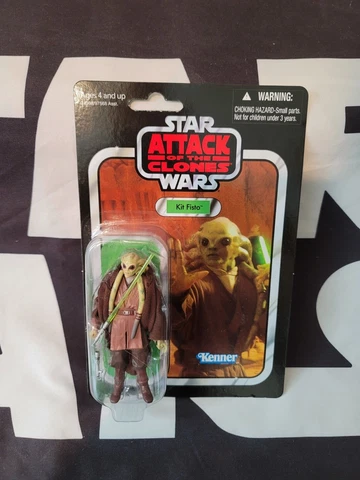 Kit Fisto 2011 STAR WARS Vintage Collection VC29 UNPUNCHED MOC NEW Cover
