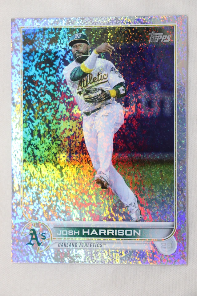 Josh Harrison - Oakland Athletics - 2022 Topps Factory Set Foilboard Card #/390 - Image 1 of 1