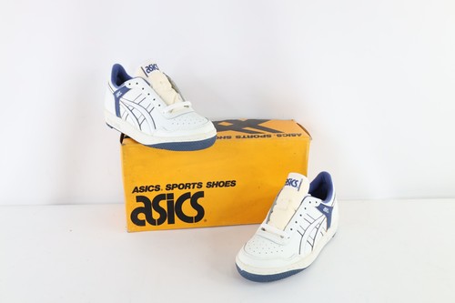 Scarpe sneakers NOS vintage anni 90 Asics uomo taglia 7 Spell Outrage Lo bianco blu