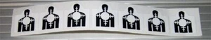 Williams Dirty Harry Maschine Drop Target Aufkleber Set - Bild 1 von 1