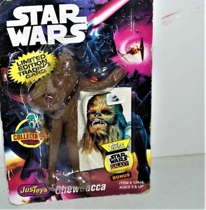 1993 Star Wars Limited Edition Chewbacca With Collector Card Bendems By Justoys - Picture 1 of 3