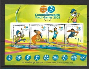 India, 2008 juegos juveniles de la Commonwealth Sg como nuevo 2513 sin montar o nunca montada, gato £6 - Imagen 1 de 1