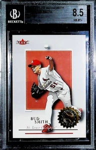 2001 Fleer Authority #122 Bud Smith 1057/2001 BGS 8.5 NR MT Rookie - Picture 1 of 2