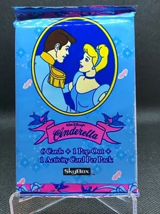 Paquete de tarjetas coleccionables vintage de Disney CENICIENTA Skybox sellado envío y devolución descuento - Imagen 1 de 6
