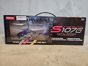 S107G RC mini Gyroscopes System by SYMA- Metal Series, 3 channels - Picture 1 of 6