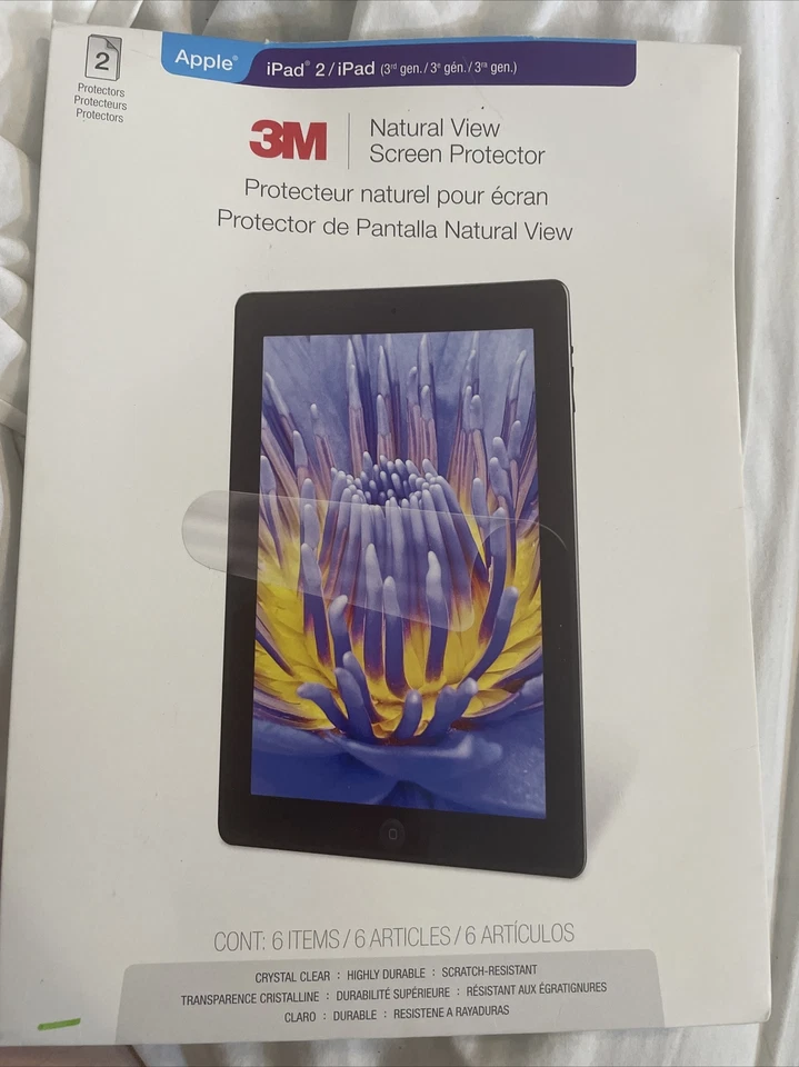 3M Natural View Screen Protector for Ipad 3rd / 4th generation and IPad 2 - Image 1 of 1