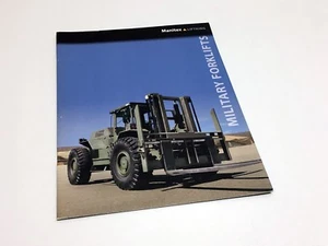 Folleto de carretillas elevadoras militares Manitex - Imagen 1 de 1