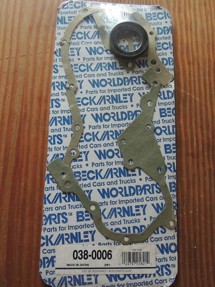 Juego de cubiertas de distribución Beck Arnley 038-0006 para Toyota Corolla 1,1 L 1,2 L 4 cilindros Foto 1 de 1