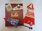 NEW American Girl Kit's 1934 Swimsuit with Shoes and Parasol -Retired/NIB