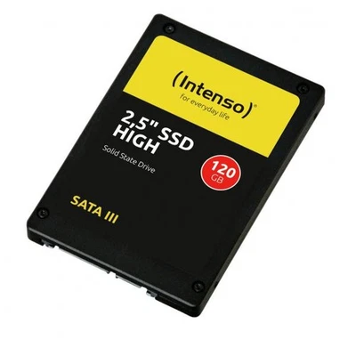 INTENSO SSD INTERNO HIGH 120GB 2,5 SATA 6GB/S R/W 520/480 - Immagine 1 di 4