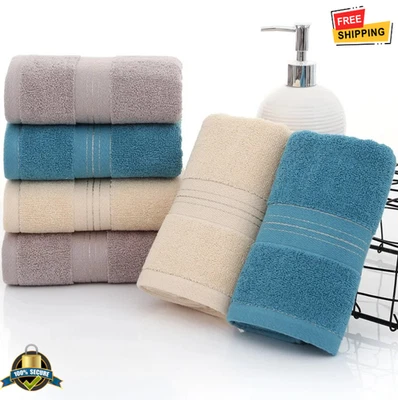 Толстое хлопковое мягкое впитывающее удобное для кожи полотенце для взрослых детей - Изображение 1 из 4