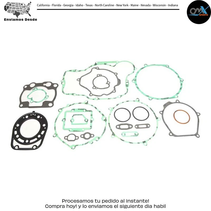 Kit completo de empaques Kawasaki KX250 1988-1992 Foto 1 de 1