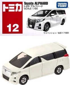 Takara Tomy "Tomica No.12 Toyota Alphard (box)" Mini -car car Toys 3 years - Picture 1 of 1