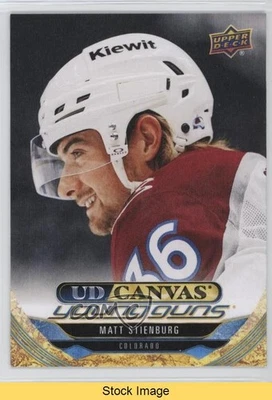 2024-25 Upper Deck Series 2 UD Canvas Young Guns Matt Stienburg Rookie RC READ - Image 1 of 3