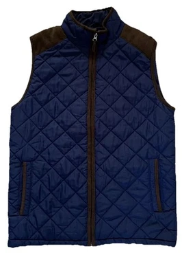 NWOT Men’s Quilted Navy Coleman’s Vest Size Small with /Pockets - Image 1 of 4