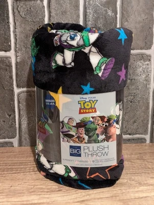 MANTA DE PELUCHE The Big One Disney Pixar Toy Story Buzz Woody 5'X6' BL22 Foto 1 de 4
