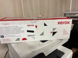 Xerox 006R04383 schwarze Patrone Original neu OEM offene Verpackung VERSIEGELTE TASCHE. - Bild 1 von 1