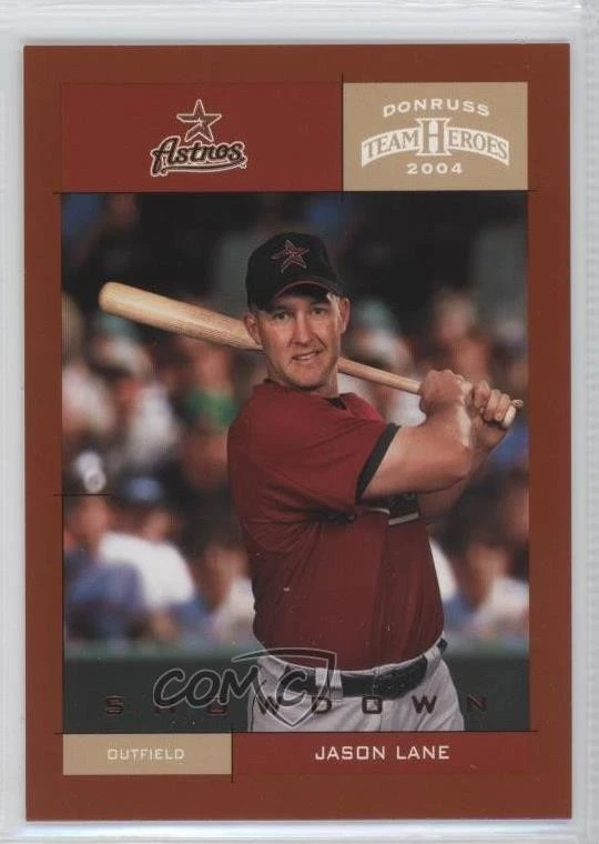 2004 Donruss Team Heroes Showdown Bronze /150 Jason Lane #183 - Image 1 of 2
