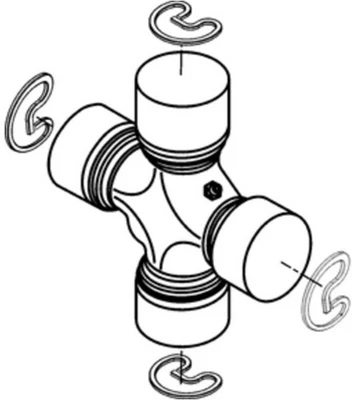 Universal Joint-FSGR DANA Spicer 5-101X - Image 1 of 4