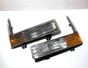 1999-2004 FORD SUPERDUTY/ EXCURSION OEM TURN SIGNAL/ PARKING LAMP ASSEMBLY PAIR - Picture 1 of 13