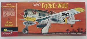 Monogram 85-0107 - FW190 Gocke-Wulf 1:48 - Foto 1 di 7