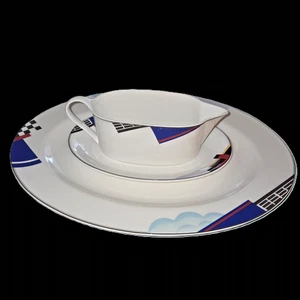 Mikasa Promenade CAK 47 Máxima Fuerte China Fina Gravy Bowl Plato Servidor Arte - Imagen 1 de 10