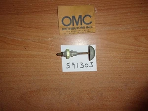 GENUINE OMC ADJUSTMENT KNOB AND NEEDLE / VALVE VINTAGE 591303 - Picture 1 of 3