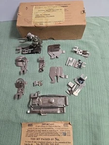Lot 11 Assorted Vintage Singer - Greist Sewing Machine Replacement Parts - Picture 1 of 12