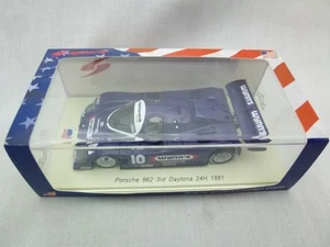 Spark 1:43 Porsche 962 #10 3rd Daytona 24H 1991 US042 Diecast Modellauto - Bild 1 von 12