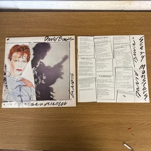 David Bowie – Scary Monsters Vinyl Record FIRST UK Pressing BLACK 1980 - Picture 1 of 4