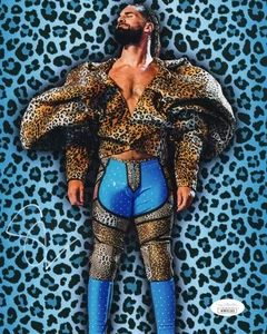 Seth Rollins NXT WWE SIGNED AUTOGRAPHED Funhouse Metallic 8x10 JSA COA - Picture 1 of 1