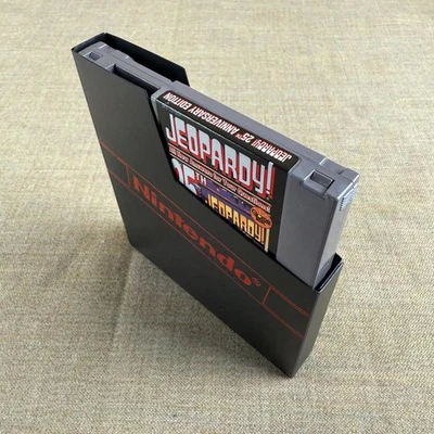Jeopardy! 25th Anniversary Edition NES Loose Authentic Tested VG - Image 1 of 4