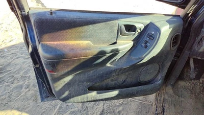 Dodge Caravan Driver 2001 panel de moldura de puerta delantera izquierda con interruptor maestro azul Foto 1 de 4
