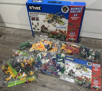 K'NEX Juego de Construcción Modelos Motorizados 1051 Piezas, 86 Construcciones Nueva Caja Abierta Foto 1 de 4