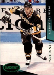 1993-94 PARKHURST PETER TAGLIANETTI PITTSBURGH PENGUINS #430