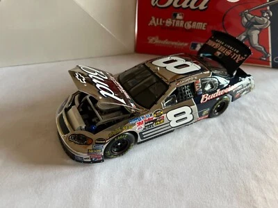 Action #8 Dale Earnhardt Budweiser MLB All-Star Game '05 Monte Carlo Chrome 1/24 - Image 1 of 4