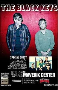 The Black Keys, gerahmtes Konzertposter, Maverik Center - Bild 1 von 2
