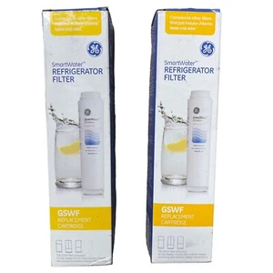 2 Brand New OEM General Electric GSWF Refrigerator Water Filters - Picture 1 of 5