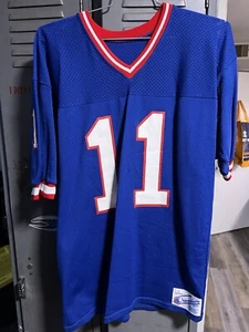 Vintage 90s Champion NFL Football Jersey #11 Buffalo Bills Size Large - Picture 1 of 12