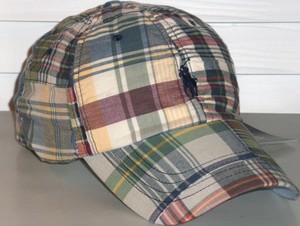 polo plaid hat