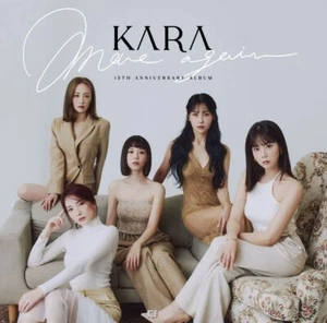 MOVE AGAIN KARA 15TH ANNIVERSARY ALBUM Japan Edition 2 CD+Card UICE-9021 NEW - Picture 1 of 1